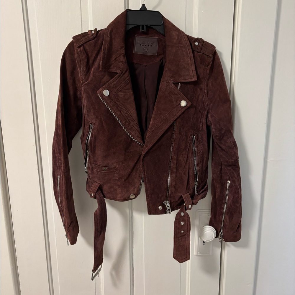 Blank NYC Suede Biker Jacket
